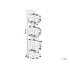 Beliani AYAPAL - Zwart Metaal -Leenbakker Winkel 57aa15e7b7e2447bb04ba96da65bcabe
