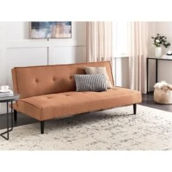 VISBY - Slaapbank 3-zits - Goudbruin - Polyester -Leenbakker Winkel 57bc16f97a5a4599847a7ae3371aaeee
