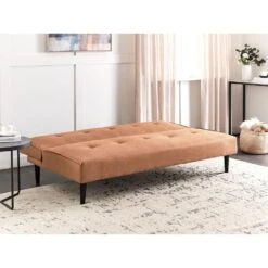 VISBY - Slaapbank 3-zits - Goudbruin - Polyester -Leenbakker Winkel 580adb3ea8d043ce895f4611a6455155