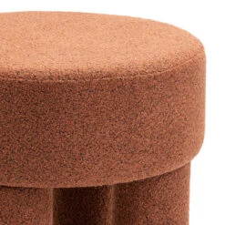 Poef Demi - Bouclé Roest -Leenbakker Winkel 592564e25d674021b2d99743177227d6