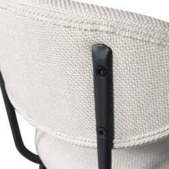 WOOOD Kjeld Barstoelen - Polyester - Naturel - Set Van 2 -Leenbakker Winkel 5973eacf2cd04960b049fdad734939b8