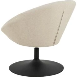 Fauteuil Beige Stof Draaibaar - Zithoogte 47cm - Eva -Leenbakker Winkel 59dd02bee7574c3fa60c8e3eec77cada