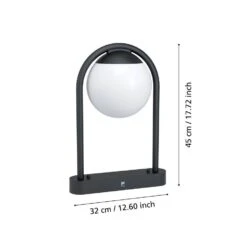 EGLO Prata Vecchia Sokkellamp - E27 - Ø 18 Cm - Zwart 9 EGLO Prata Vecchia Sokkellamp - E27 - Ø 18 Cm - Zwart -Leenbakker Winkel 5aacebaaa98f4b488e4a9da4dc83d224