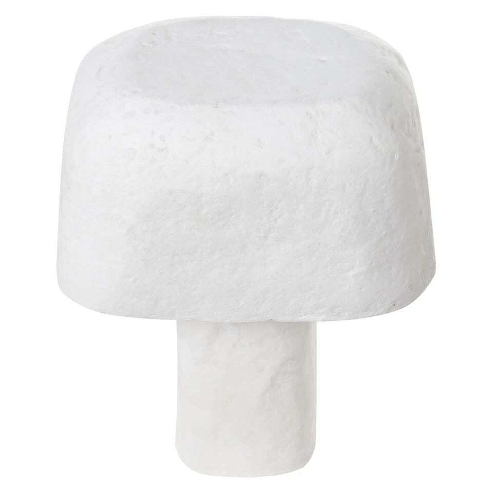 CARRASCO - Tafellamp - Wit - Papier-maché 6 CARRASCO - Tafellamp - Wit - Papier-maché - Afbeelding 6