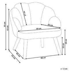 MILAND - Kinderfauteuil - Pastelroze - Bouclé -Leenbakker Winkel 5b0cc2b9ec31461092dfdec8bcb489cc
