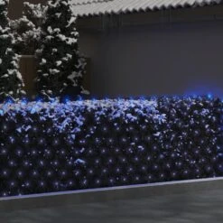 VidaXL Kerstnetverlichting 306 LED's Binnen En Buiten 3x3 M Blauw -Leenbakker Winkel 5bc2afc13f9b4400bc5b449696535646