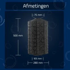 LUMIZ Solar Lampion Mosaic Cylinder - 28 Cm - Taupe -Leenbakker Winkel 5c09298b75854f469f65a89640a20ca8