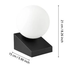 EGLO Bilbana Tafellamp - E14 - 14.5 Cm - Zwart -Leenbakker Winkel 5cd55f92ca5c4099aff2d0f017040a67
