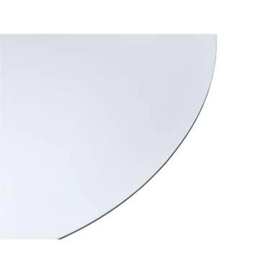 Beliani Badkamerspiegel CALLAC - Zilver Glas 4 Beliani Badkamerspiegel CALLAC - Zilver Glas - Afbeelding 4