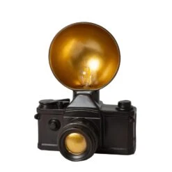 Lucide EXTRAVAGANZA CAMERA Tafellamp - Zwart 12 Lucide EXTRAVAGANZA CAMERA Tafellamp - Zwart -Leenbakker Winkel 5ed72894c81e4af890552360413afffd