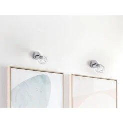 Beliani Muurlamp ERMA - Zilver Metaal -Leenbakker Winkel 5fbced807c384a7a97740a2bfa9e783d