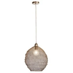 Hanglamp Niels - Bronskleur - Ø38 Cm