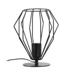 Tafellamp Marnix - Mat Zwart - Ø20x25 Cm -Leenbakker Winkel 60301094 0101