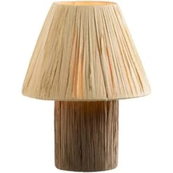 Tafellamp Paper - Bruin - 26,2x20x20 Cm