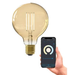 Calex Smart LED-globelamp - Goudkleurig - 7W -Leenbakker Winkel 60606249 0200