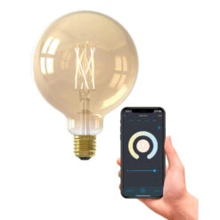 Calex Smart LED-globelamp G125 - Goudkleurig - 7W -Leenbakker Winkel 60606250 0200