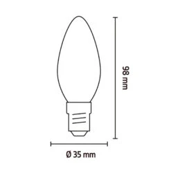 Calex Smart LED-kaarslamp RGB - Wit - 5W 7 Calex Smart LED-kaarslamp RGB - Wit - 5W -Leenbakker Winkel 60606254 0400