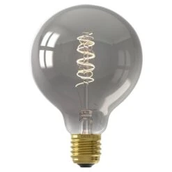 LED Globelamp Dimbaar - Titanium - E27 - 4W