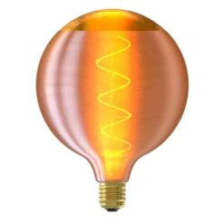 LED Silklamp Dimbaar - Goud - E27 - 4W - 140LM