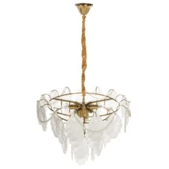 ACARIGUA - Kroonluchter - Messing/Transparant - Glas 17 ACARIGUA - Kroonluchter - Messing/Transparant - Glas -Leenbakker Winkel 6071afd610ed4df7bdd434c2162e82e1