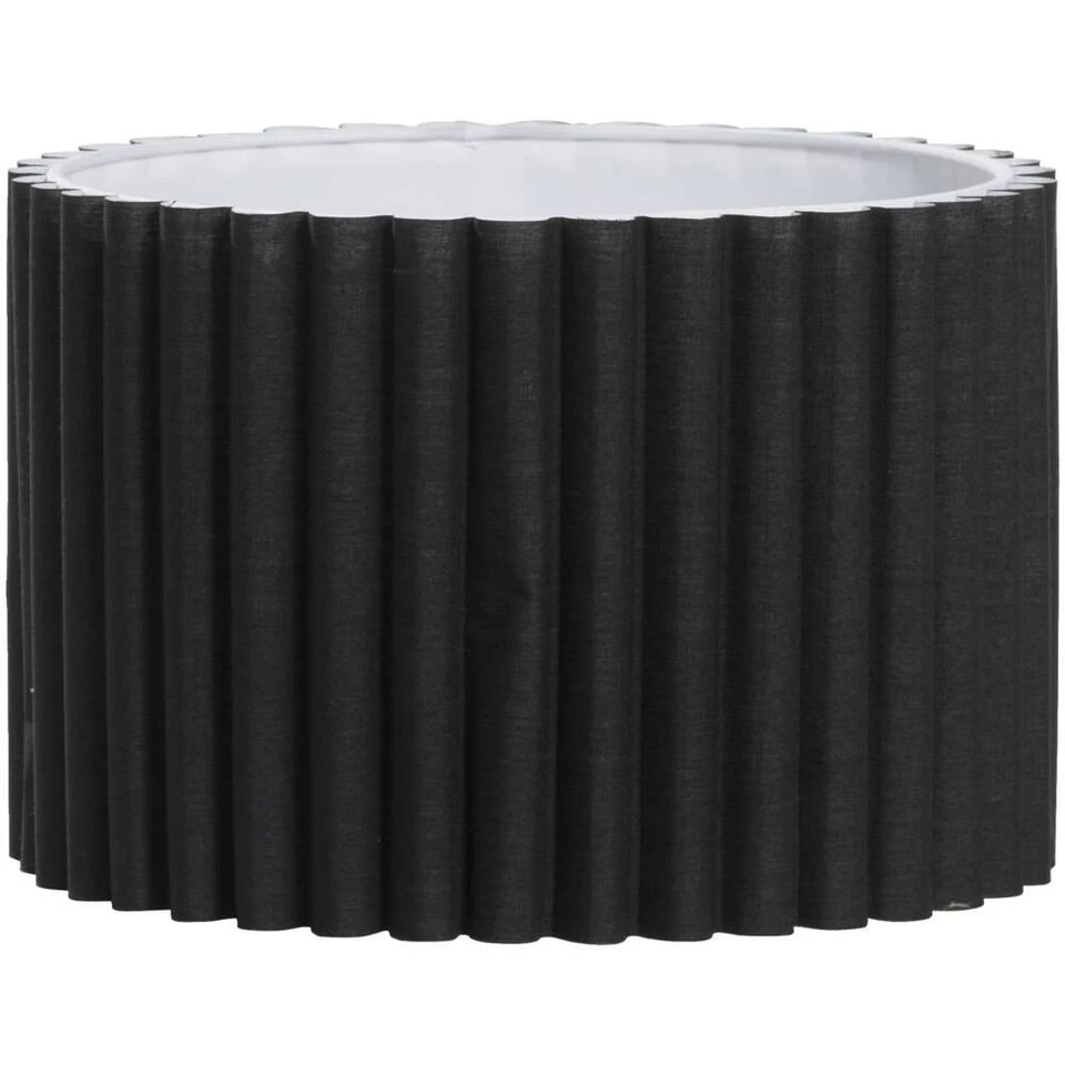 Kap Rune - Zwart - 18xØ27 Cm 1 Kap Rune - Zwart - 18xØ27 Cm