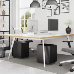 Bureau Ladeblok Verrijdbaar Incl. Slot - 55x45x39cm - Zwart 17 Bureau Ladeblok Verrijdbaar Incl. Slot - 55x45x39cm - Zwart -Leenbakker Winkel 61281d7854e54c268f6d29be94b6b274