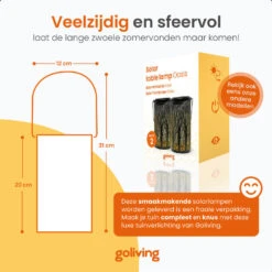 Goliving Solar Tafellamp Oasis - 2 Stuks - LED Buitenverlichting Zonne-energie -Leenbakker Winkel 619aeb7b76754789a24e8b0be6b9084f