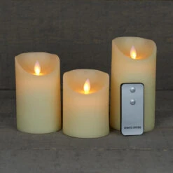 Anna's Ecollection Stompkaarsen - 3 Stuks - LED - Creme -Leenbakker Winkel 632769d617b84f9dab1a5a5308043e4c
