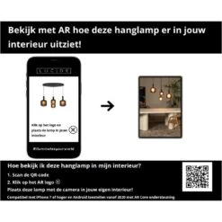 Lucide ELOISE Hanglamp - Zwart -Leenbakker Winkel 6451b38f7a4a49019e63dbe827680bac