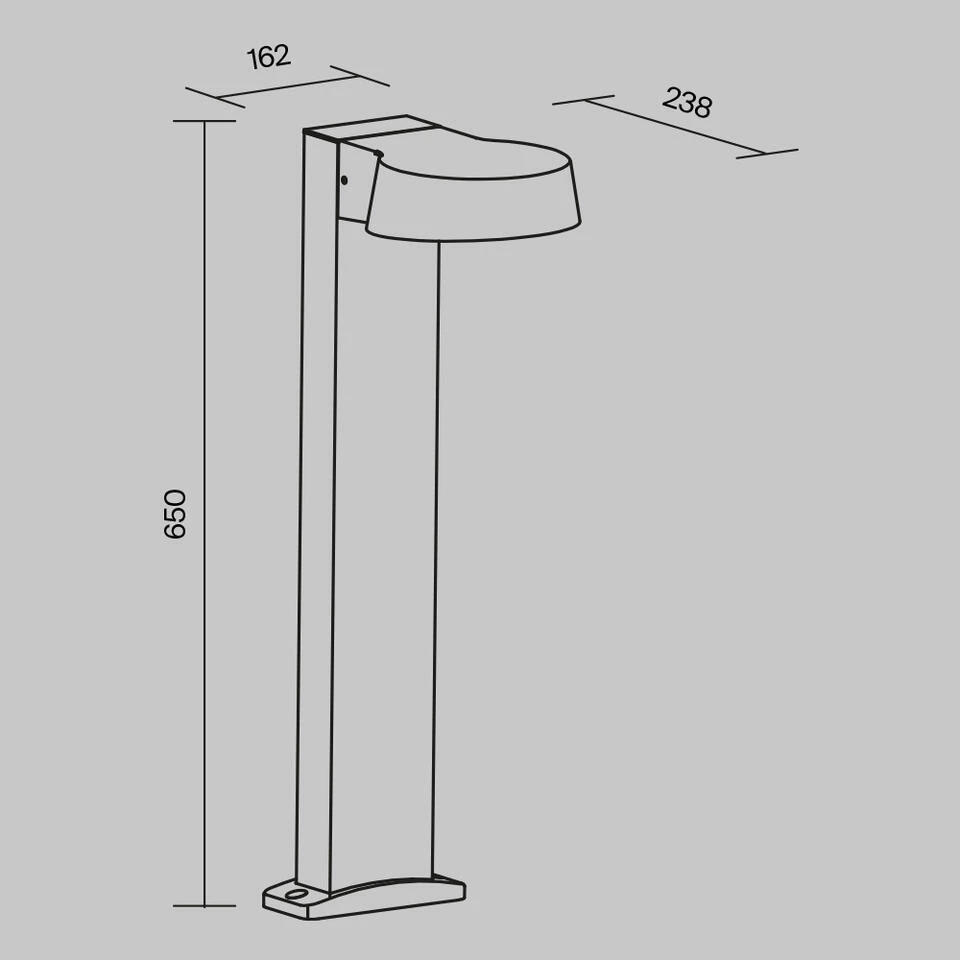 Maytoni Outdoor - Landschapsverlichting Share - Grafiet 8 Maytoni Outdoor - Landschapsverlichting Share - Grafiet - Afbeelding 8