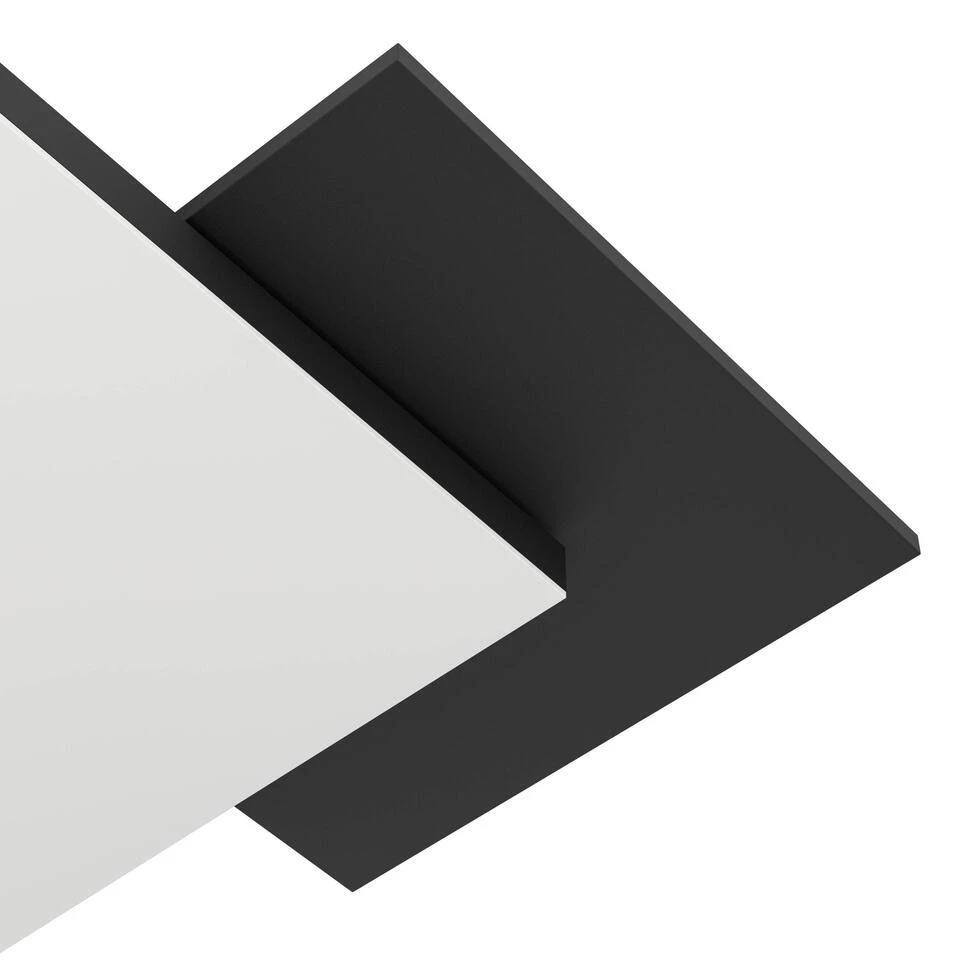 EGLO Tamuria Plafonnière - LED - Ø 28.5 Cm - Zwart/Bruin 3 EGLO Tamuria Plafonnière - LED - Ø 28.5 Cm - Zwart/Bruin - Afbeelding 3