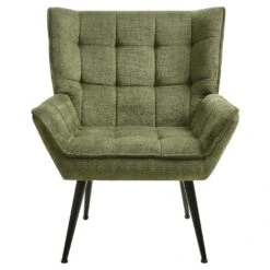 BELLINGMO - Fauteuil - Groen - Stof -Leenbakker Winkel 668c302a819d4482a6d921d97a729b4e