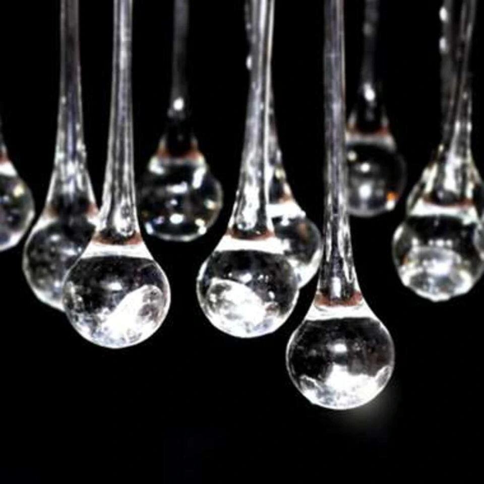 VidaXL Kroonlucht Met 85 Kristallen Wit 2 VidaXL Kroonlucht Met 85 Kristallen Wit - Afbeelding 2