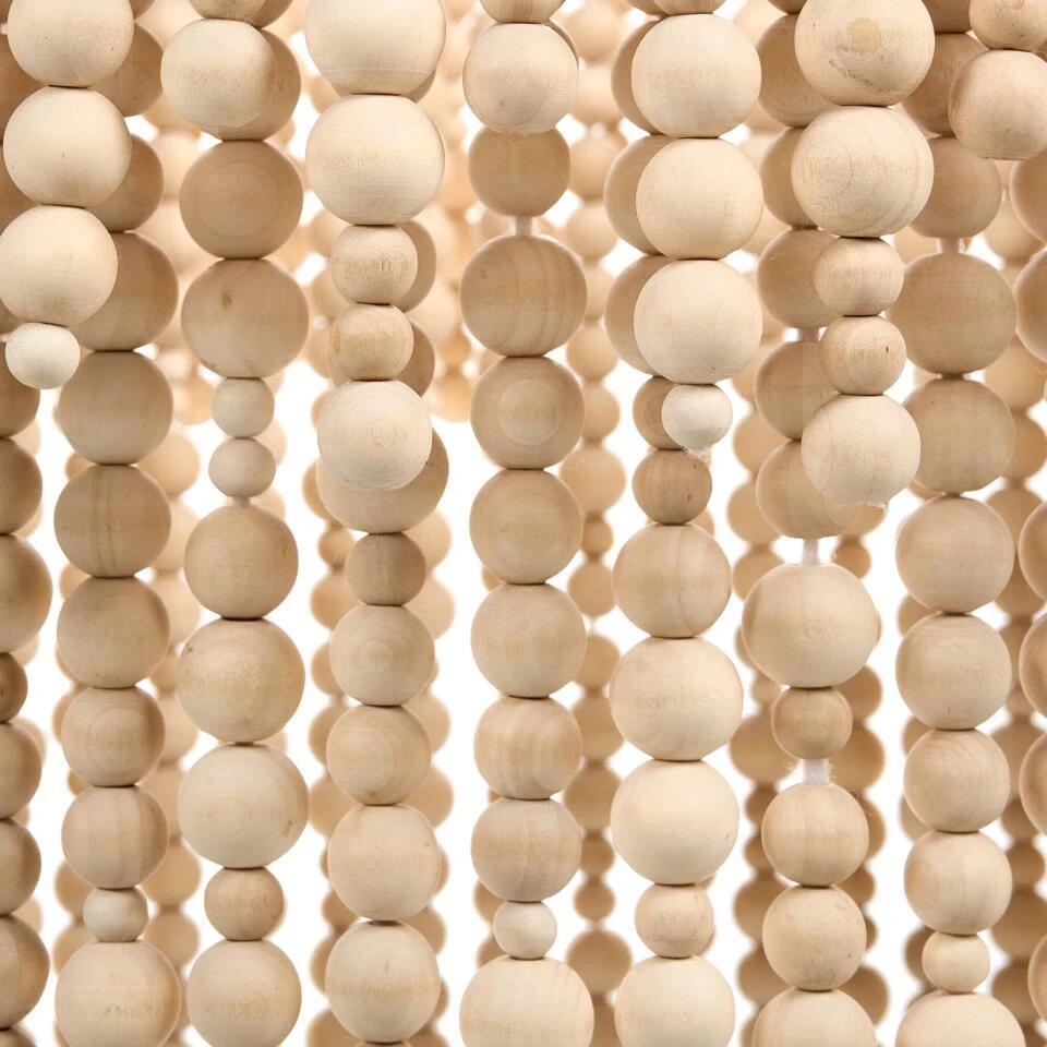 KIRINDI - Kroonluchter - Lichtbruin - Rubberhout 10 KIRINDI - Kroonluchter - Lichtbruin - Rubberhout - Afbeelding 10