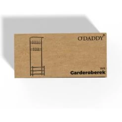 O'DADDY Staande Kapstok Met Schoenenrek - Zwart - 66x30x190 Cm -Leenbakker Winkel 6802e99183bd43d19d8a63de13278fbe