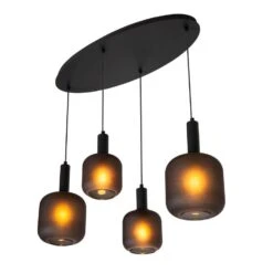 Lucide ELOISE Hanglamp - Zwart -Leenbakker Winkel 6813c80b301f4e7b8e3f182be24a6567