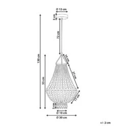 KUMBUKKAN - Kroonluchter - Lichtbruin - Rubberhout 14 KUMBUKKAN - Kroonluchter - Lichtbruin - Rubberhout -Leenbakker Winkel 69d65aaa94e84176b470adc3cdcb0894