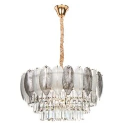 CANAGUA - Kroonluchter - Messing/Transparant - Glas 16 CANAGUA - Kroonluchter - Messing/Transparant - Glas -Leenbakker Winkel 69e02e7ed20843c7946396f3f1283c1c