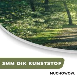 MuchoWow Wand Decoratie 90x90cm Bos Pad Zon Bomen Groen -Leenbakker Winkel 6a4df7afeea74799b73f50b9bbffe817
