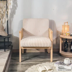 Salonstoel Met Rieten Bekleding En Beige Fluweel -Leenbakker Winkel 6ab6b7897a4b4326998144d119a865d5