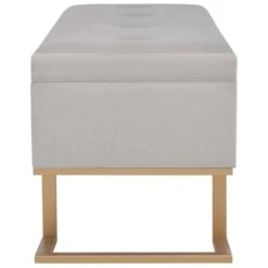 VidaXL Bankje Met Opbergvak 105 Cm Fluweel Grijs 6 VidaXL Bankje Met Opbergvak 105 Cm Fluweel Grijs -Leenbakker Winkel 6b853db9d7c948169444f70faf69a3e3