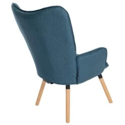 CLP Fauteuil Garding Natura Frame - Stof - Blauw -Leenbakker Winkel 6cf28634fd114f5ab9e6db9e1dce2813