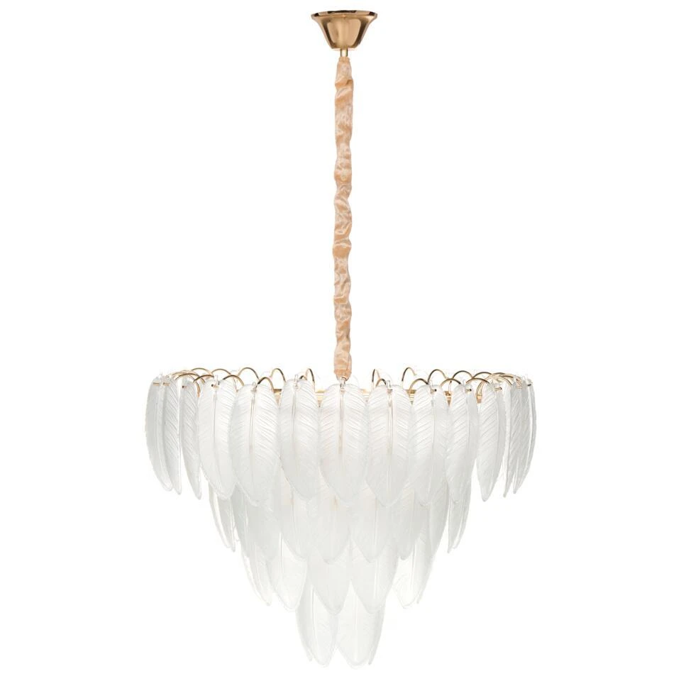 MAHAICA - Kroonluchter - Messing/Transparant - Glas 5 MAHAICA - Kroonluchter - Messing/Transparant - Glas - Afbeelding 5