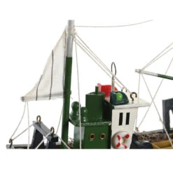 Vissersboot Schaalmodel - Hout - 23 X 7 X 18 Cm -Leenbakker Winkel 6da88aea0d824c14b4f322ce57be7bac