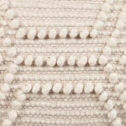 CHOIM - Poef - Beige - 60 X 60 X 40 Cm - Wol -Leenbakker Winkel 7012f6a74f3246bf9863369d0b9c32d9