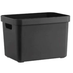 Sigma Home Box 18 Liter - Zwart - 35,2x25,3x24,3 Cm