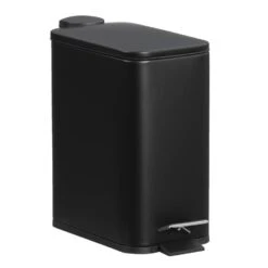 Pedaalemmer Slim - 5 Liter - Zwart - 28,9x14x28,3 Cm 4 Pedaalemmer Slim - 5 Liter - Zwart - 28,9x14x28,3 Cm -Leenbakker Winkel 70604168 0300