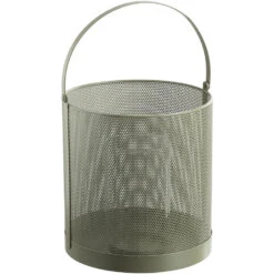 Windlicht Malaga - Groen - 24xØ23 Cm