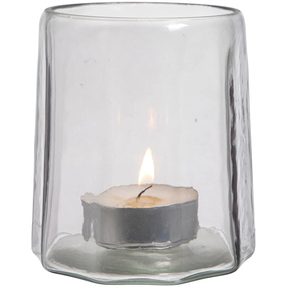 Theelichthouder Dily - Zand - 12,5xØ12 Cm 2 Theelichthouder Dily - Zand - 12,5xØ12 Cm - Afbeelding 2