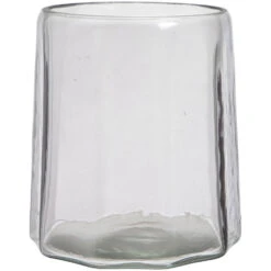 Theelichthouder Dily - Zand - 12,5xØ12 Cm